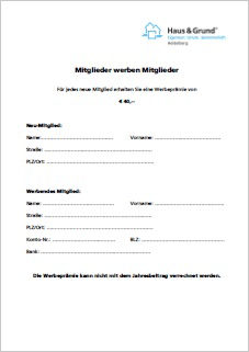 Mitglieder werben Mitglieder